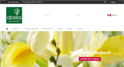 Desktop Screenshot of abelia.nl