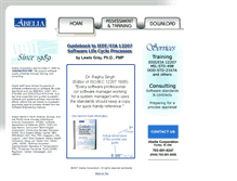 Tablet Screenshot of abelia.com